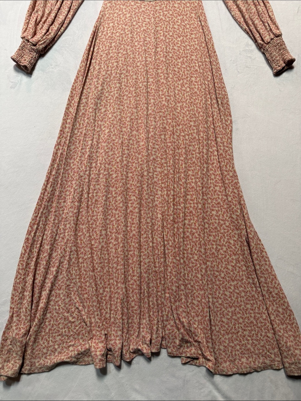 Free People Love Story pink maxi dress garden party - Picture 10 of 11